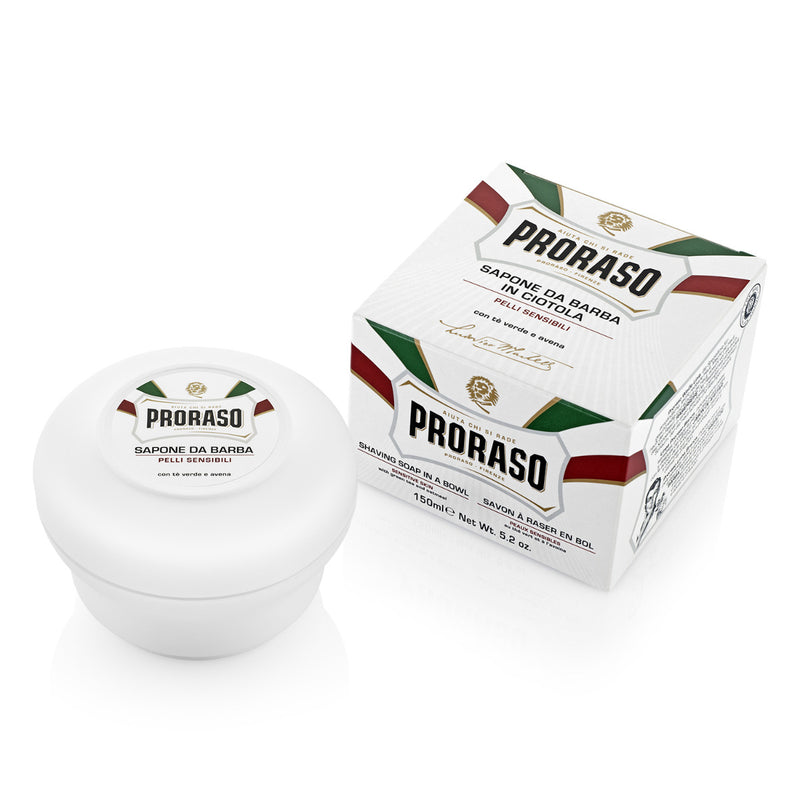 Proraso Sensitive Skin Shaving Soap Bowl and Box