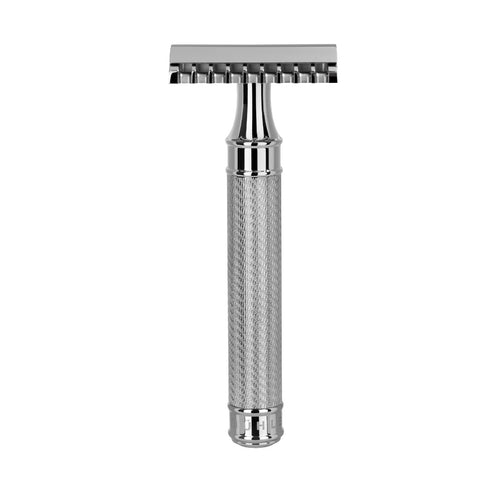 MÜHLE R1 Grande Stainless Steel Open Comb Safety Razor