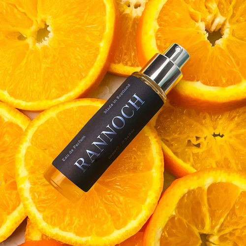 Executive Shaving Rannoch Eau de Parfum Travel Bottle with Oranges