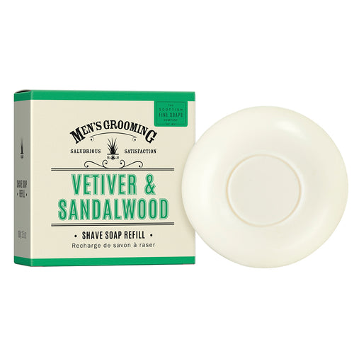 Scottish Fine Soaps Vetiver & Sandalwood Shave Soap Refill