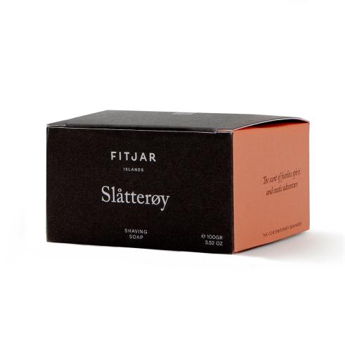 Fitjar Islands Slatteroy Shaving Soap Box