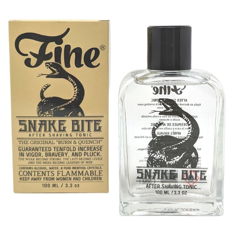 Fine Accoutrements Snake Bite Aftershave Splash 100ml