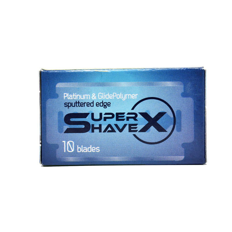 Super Shave X Platinum Safety Razor Blades x10