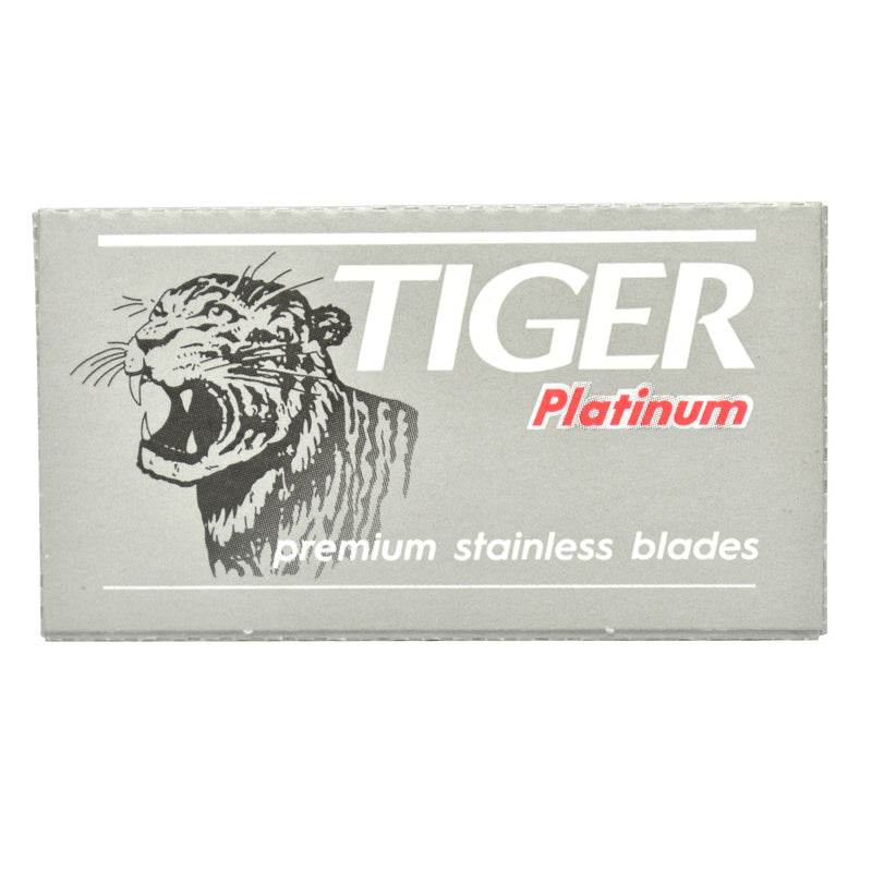 Tiger Platinum Double Edge Safety Razor Blades (x5)