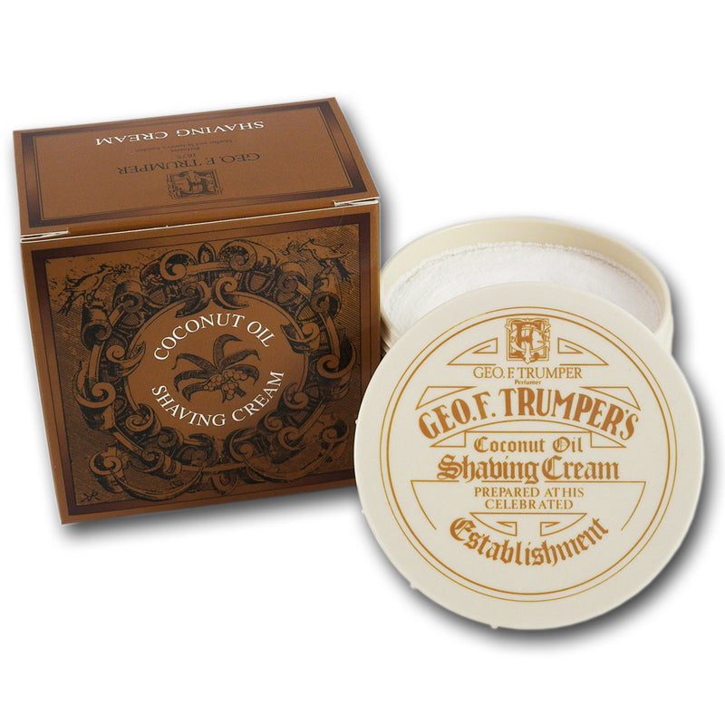 Geo F Trumper Coconut Oil Shaving Cream 200g