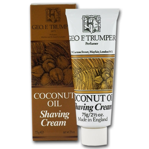 Geo F Trumper Coconut Oil Shaving Cream 75g