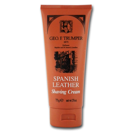 Geo F Trumper Spanish Leather Shaving Cream Tube 75g